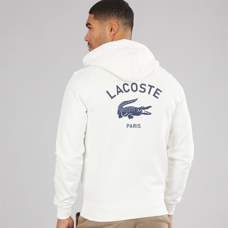 Lacoste Mens Hoodie Flour