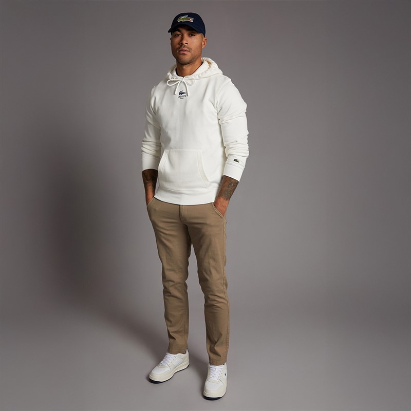 Lacoste Mens Hoodie Flour