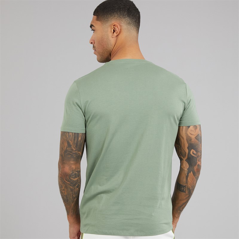 Lacoste Mens Crew Neck T-Shirt Thyme