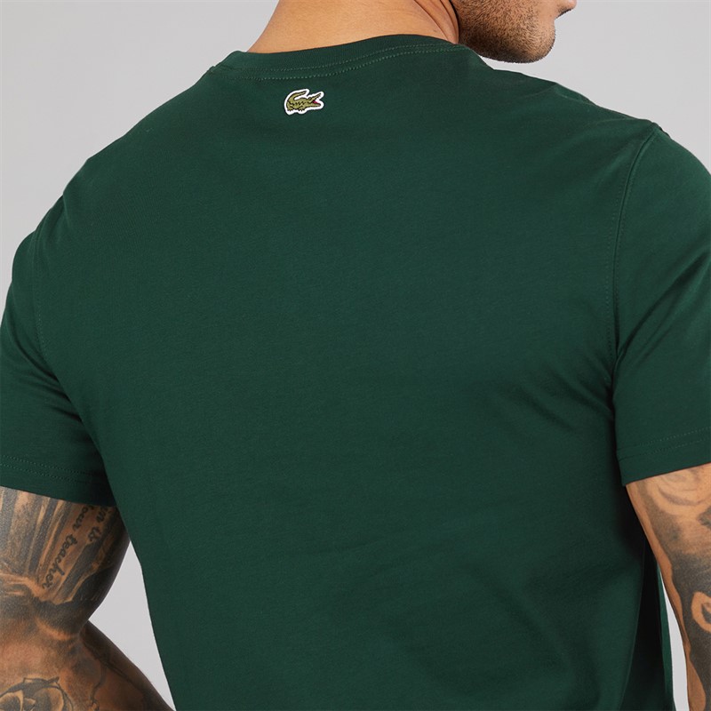 Lacoste Mens Crew Neck T-Shirt Sinople