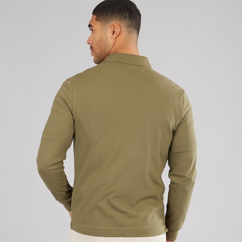 Lacoste Mens Polo Shirt Olive