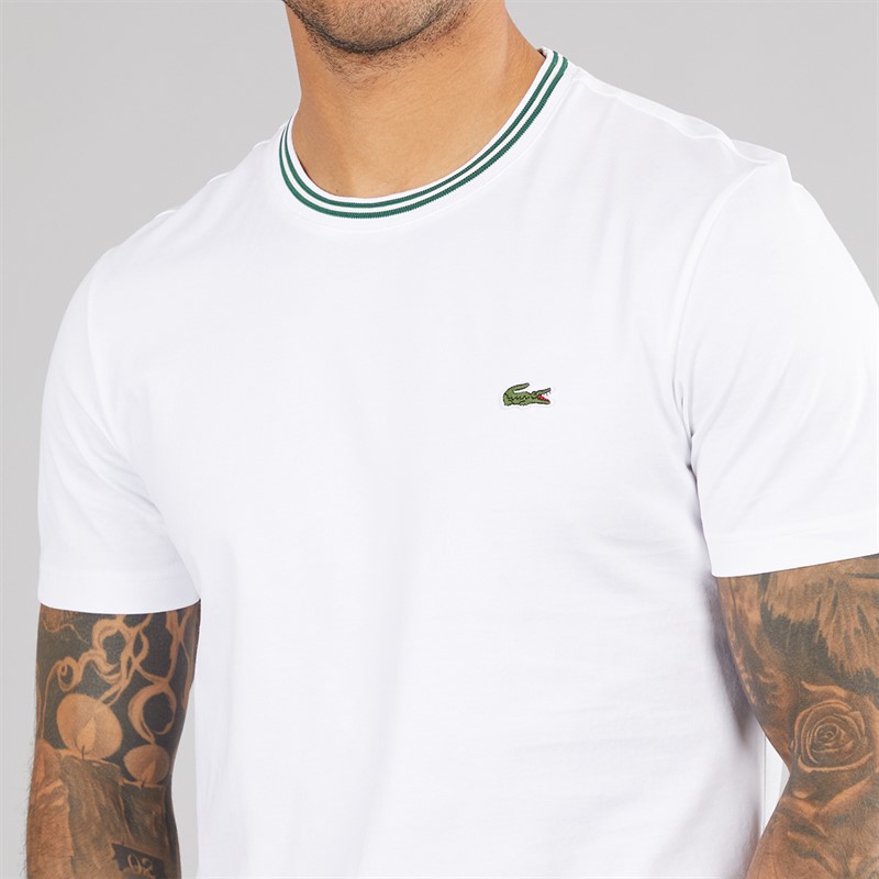Lacoste Mens T-Shirt White