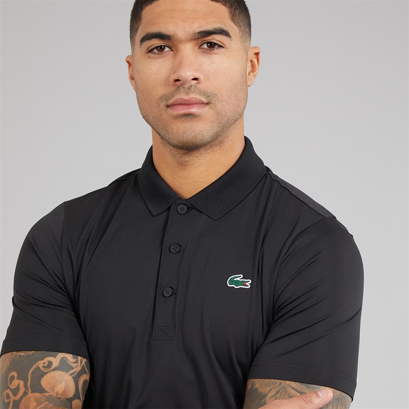 Lacoste Mens Polo Shirt Black