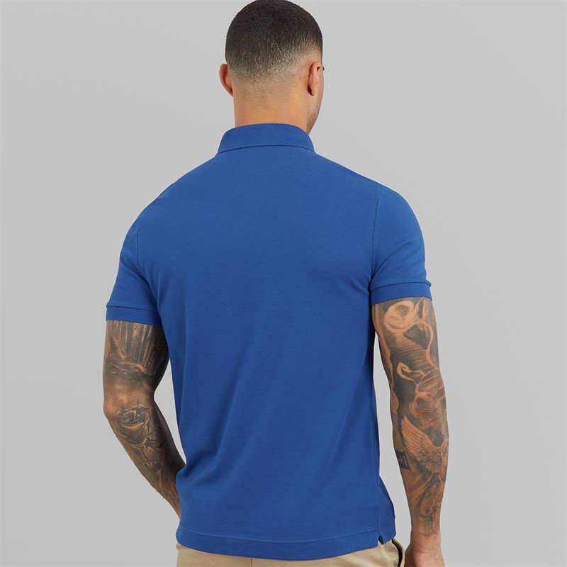 Lacoste Mens Polo Shirt France Blue