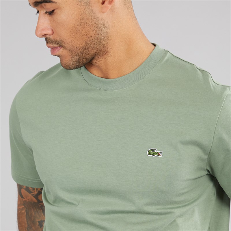 Lacoste Mens Crew Neck T-Shirt Thyme