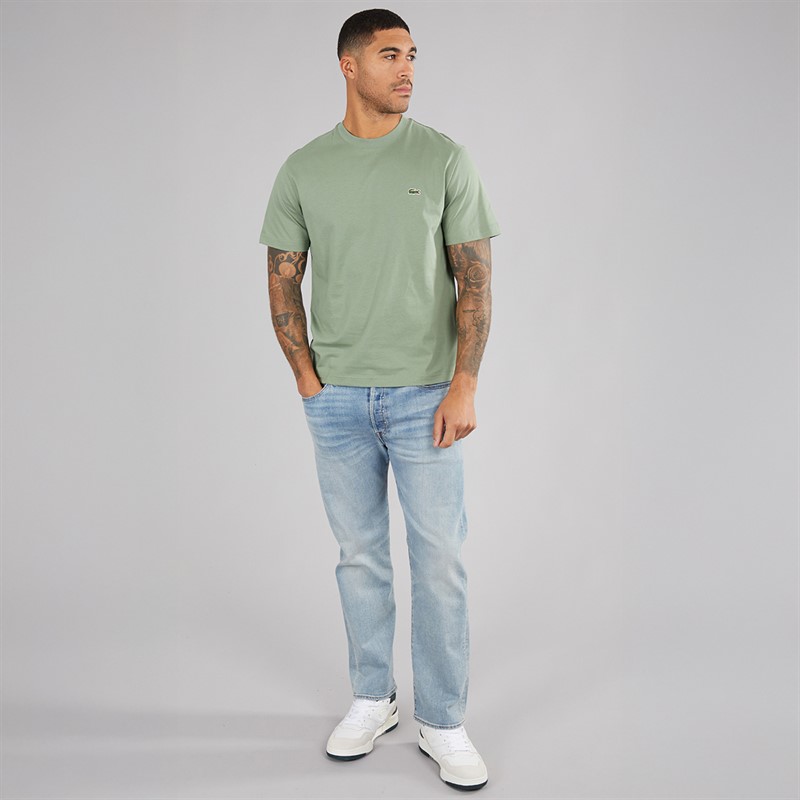 Lacoste Mens Crew Neck T-Shirt Thyme