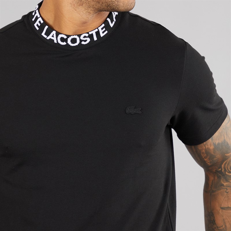 Lacoste Mens T-Shirt Black