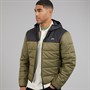 Lacoste Mens Puffer Coat Olive/Black