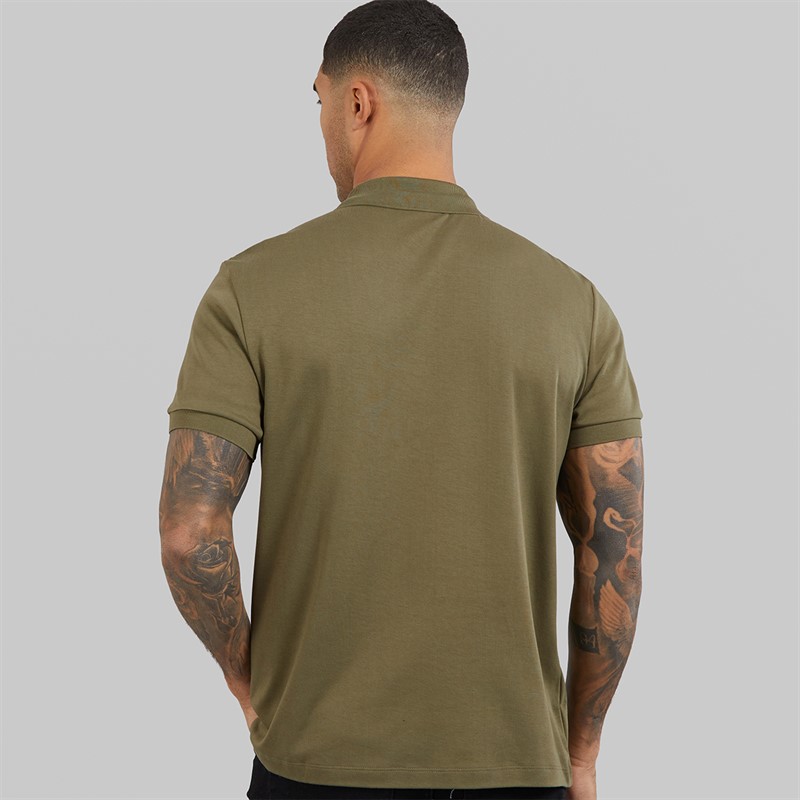 Lacoste Mens Polo Shirt Olive