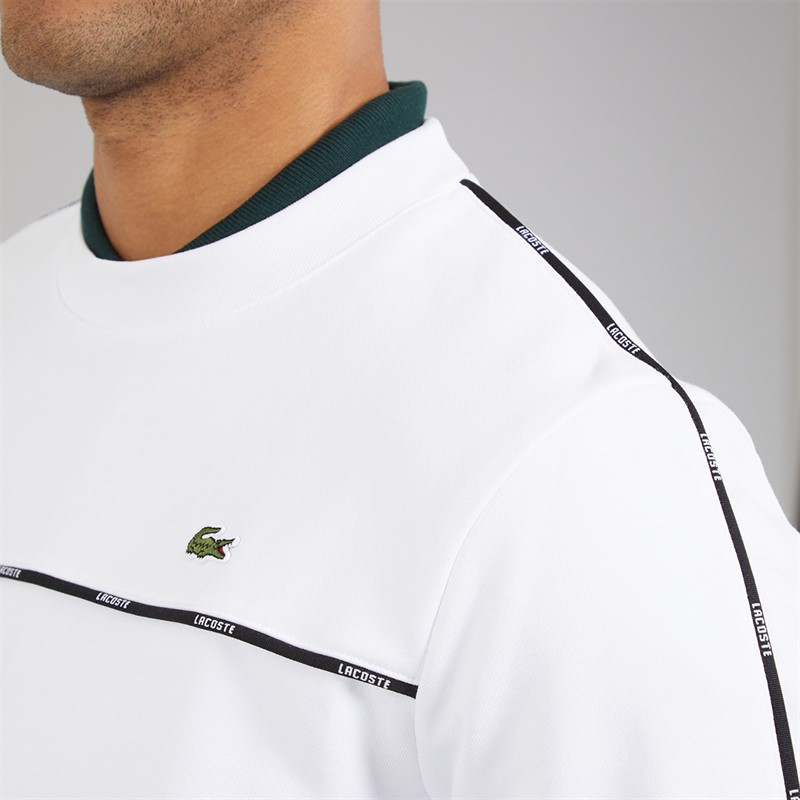 Lacoste Mens Sweatshirt White