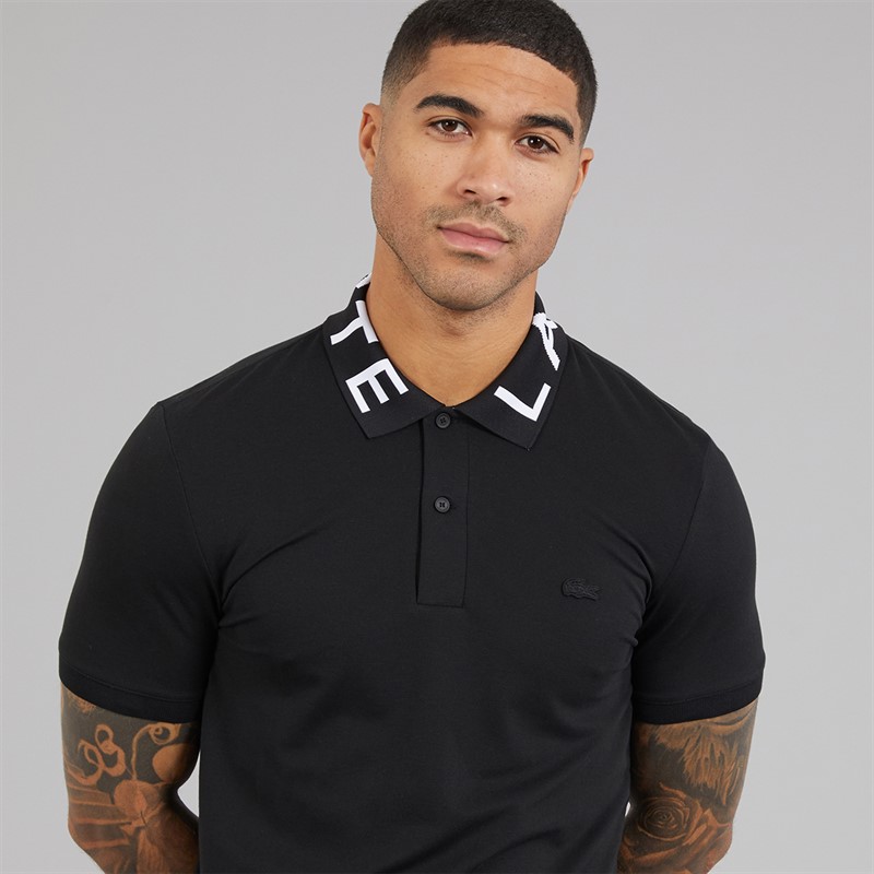 Lacoste Mens Polo Shirt Black