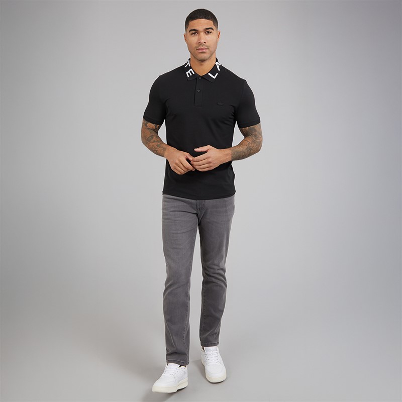 Lacoste Mens Polo Shirt Black