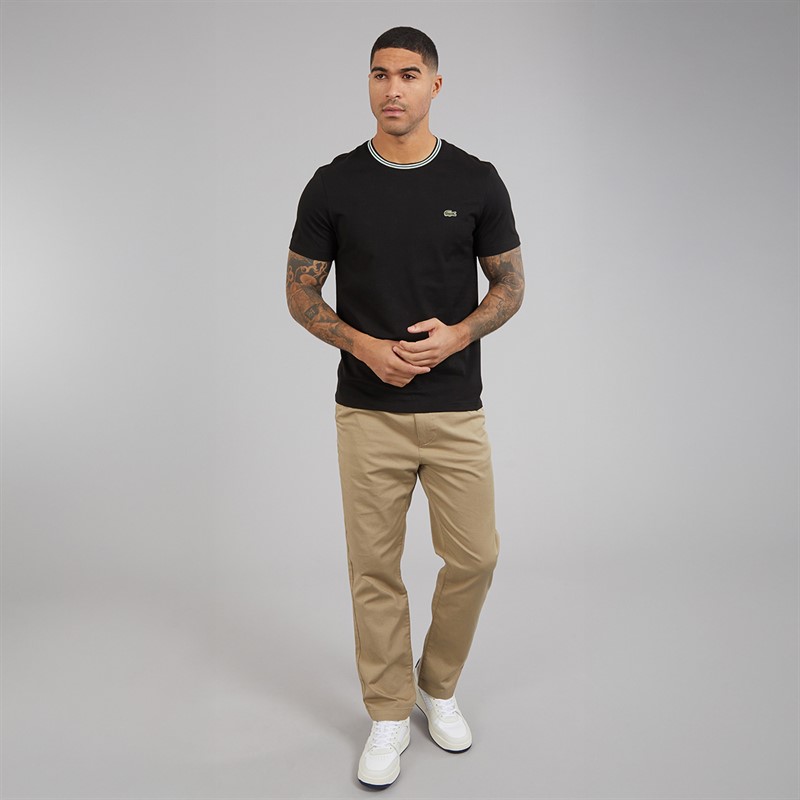 Lacoste Mens T-Shirt Black