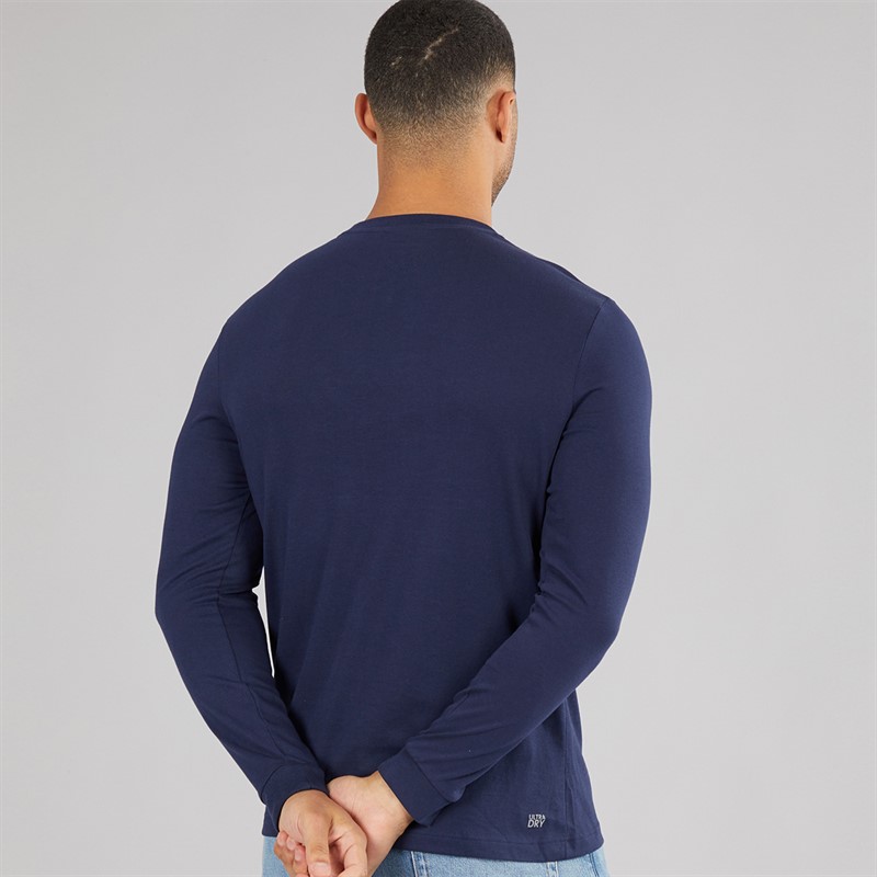 Lacoste Mens T-Shirt Navy Blue