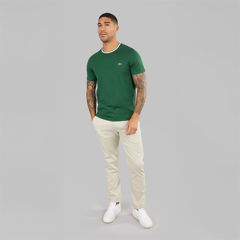 Lacoste Mens T-Shirt Green