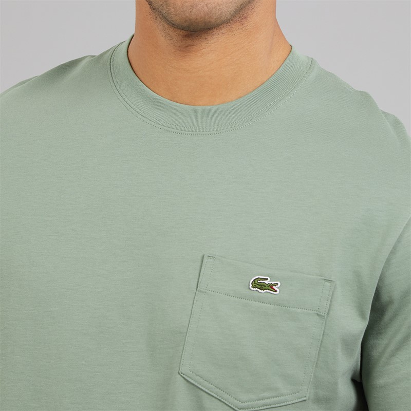 Lacoste Mens Crew Neck T-Shirt Thyme