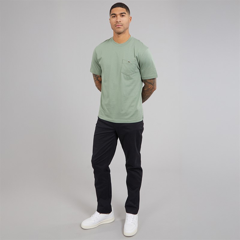 Lacoste Mens Crew Neck T-Shirt Thyme