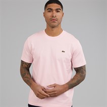 Lacoste Mens Crew Neck T-Shirt Flamingo