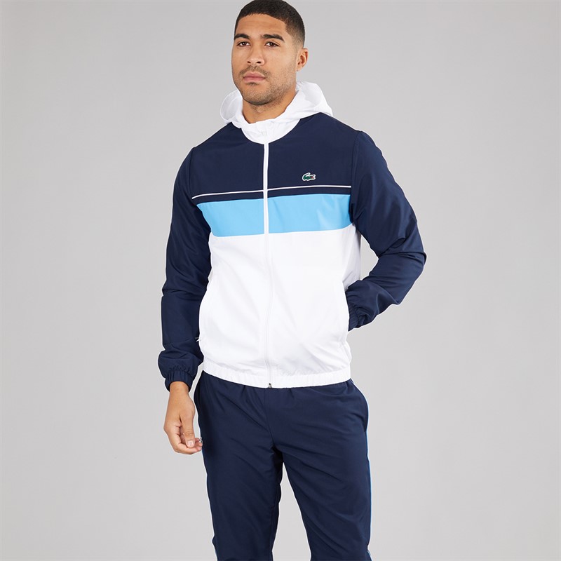 Lacoste Mens Tracksuit Navy Blue/White Argentine