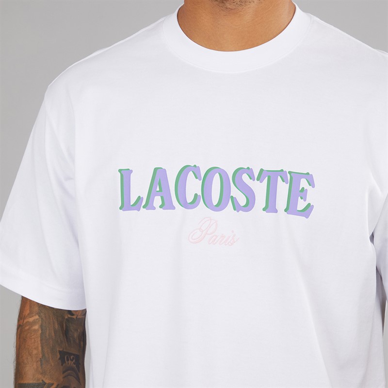 Lacoste Mens T-Shirt White