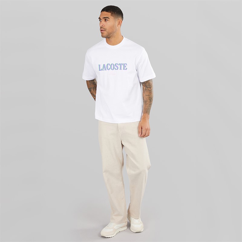 Lacoste Mens T-Shirt White