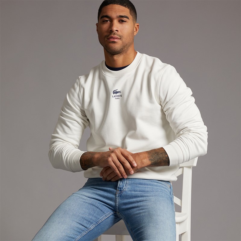 Lacoste Mens Sweatshirt Flour