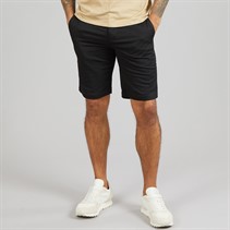 Lacoste Mens Slim Fit Stretch Cotton Chino Shorts Black