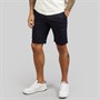 Lacoste Mens Slim Fit Stretch Cotton Chino Shorts Navy Blue