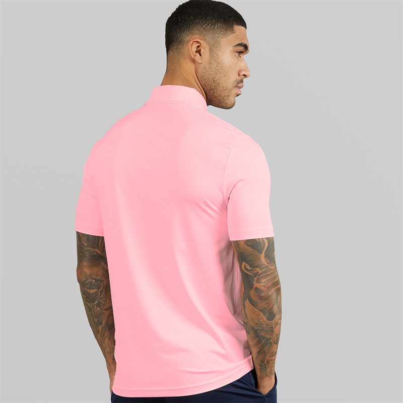 Lacoste Mens Regular Fit Polo Shirt Light Pink