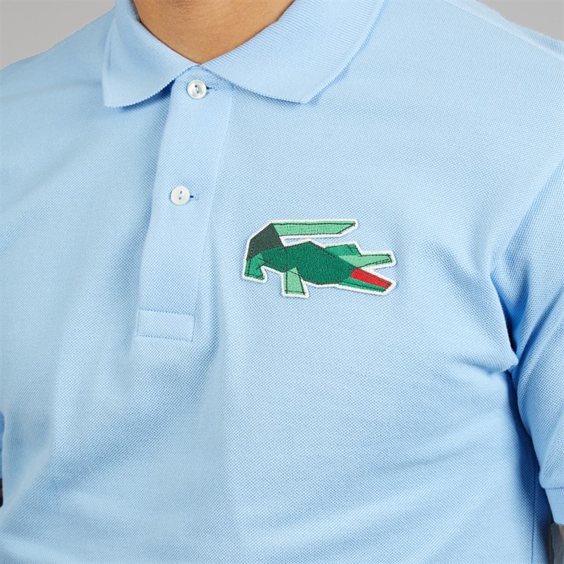 Lacoste Mens Polo Shirt Pale Blue