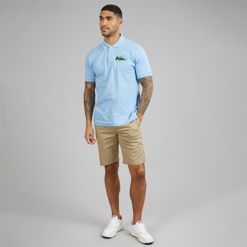 Lacoste Mens Polo Shirt Pale Blue