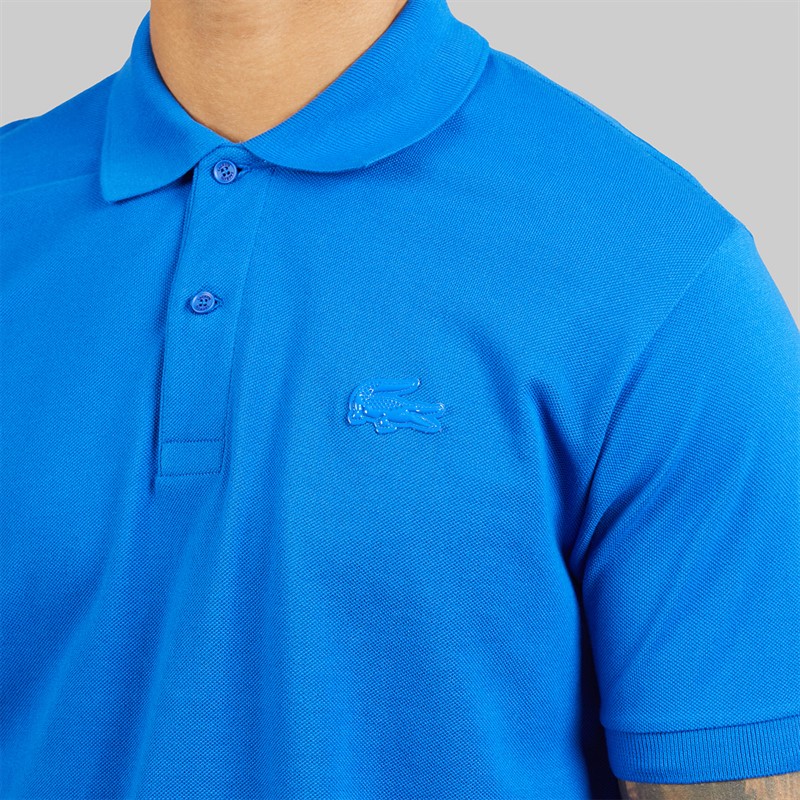 Lacoste Mens Polo Shirt Lazuli Blue