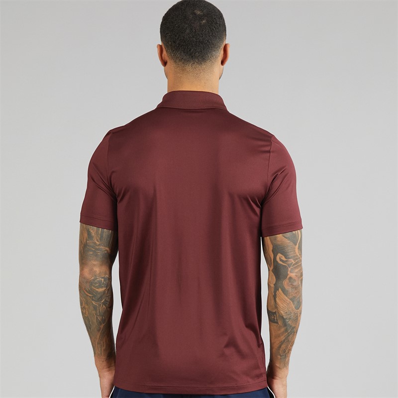 Lacoste Mens Polo Shirt Burgundy