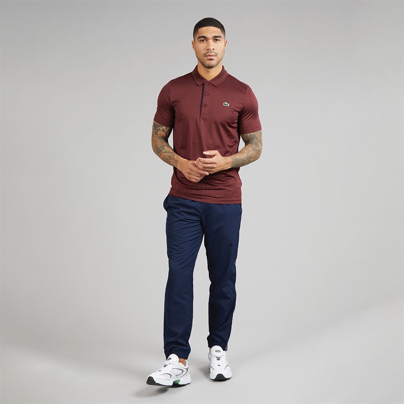 Lacoste Mens Polo Shirt Burgundy
