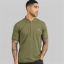 Lacoste Mens Classic Fit Polo Shirt Khaki Green