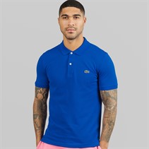 Lacoste Mens Slim Fit Polo Shirt Blue