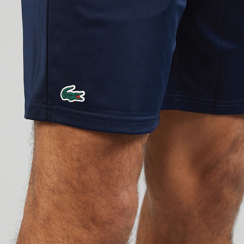 Lacoste Mens Stretch Shorts Midnight Blue