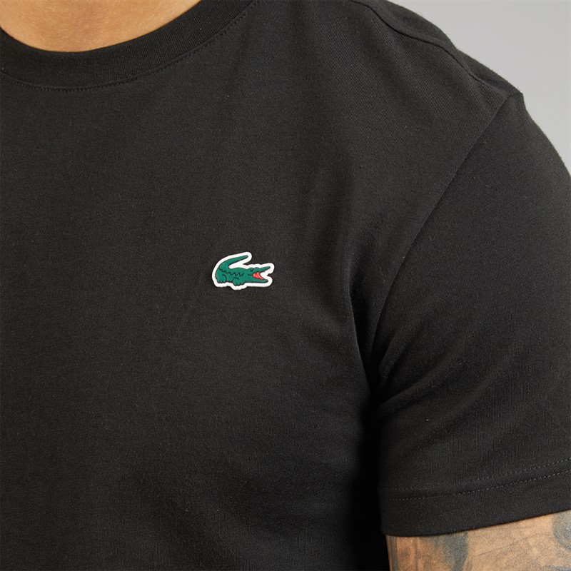 Lacoste Mens Printed T-Shirt Black