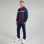 Lacoste Mens Logo Stripe Tracksuit Midnight Blue
