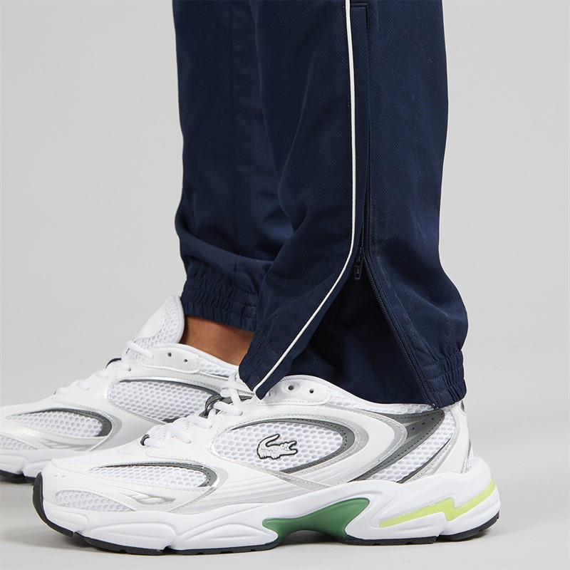 Lacoste Mens Logo Stripe Tracksuit Midnight Blue