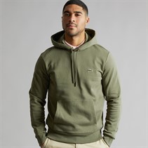 Lacoste Mens Fleece Hoodie Khaki Green