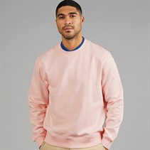 Lacoste Mens Printed Sweatshirt Light Pink