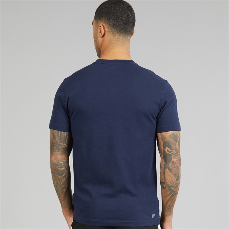 Lacoste Mens T-Shirt Midnight Blue