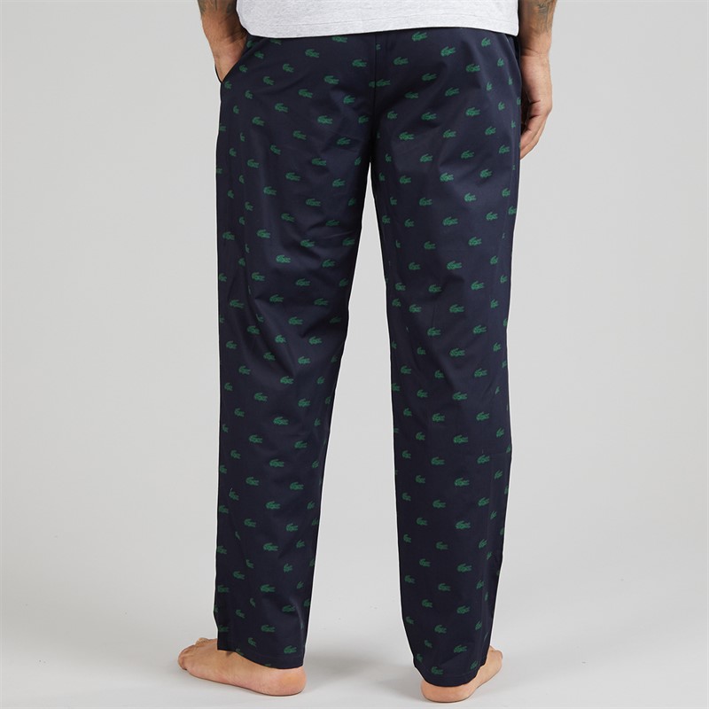 Lacoste Mens Lounge Pants Blue/Green