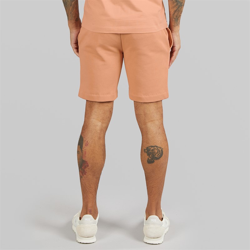 Lacoste Mens Regular Fit Fleece Shorts Pinkish Beige