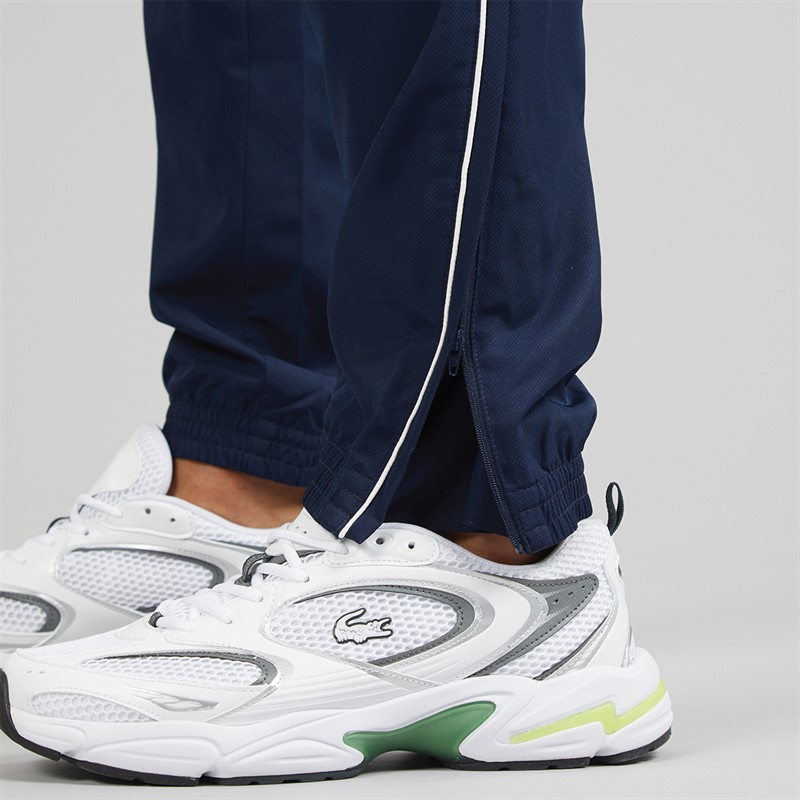 Lacoste Mens Printed Joggers Midnight Blue