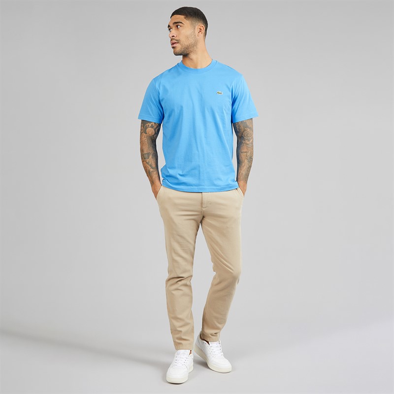 Lacoste Mens T-Shirt Royal Blue