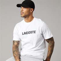 Lacoste Mens Printed T-Shirt White