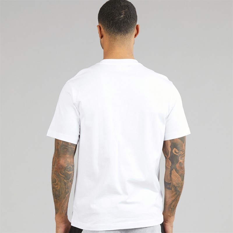 Lacoste Mens Printed T-Shirt White