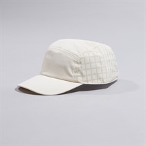 Lacoste Mens Graphic Print Cap Ecru White